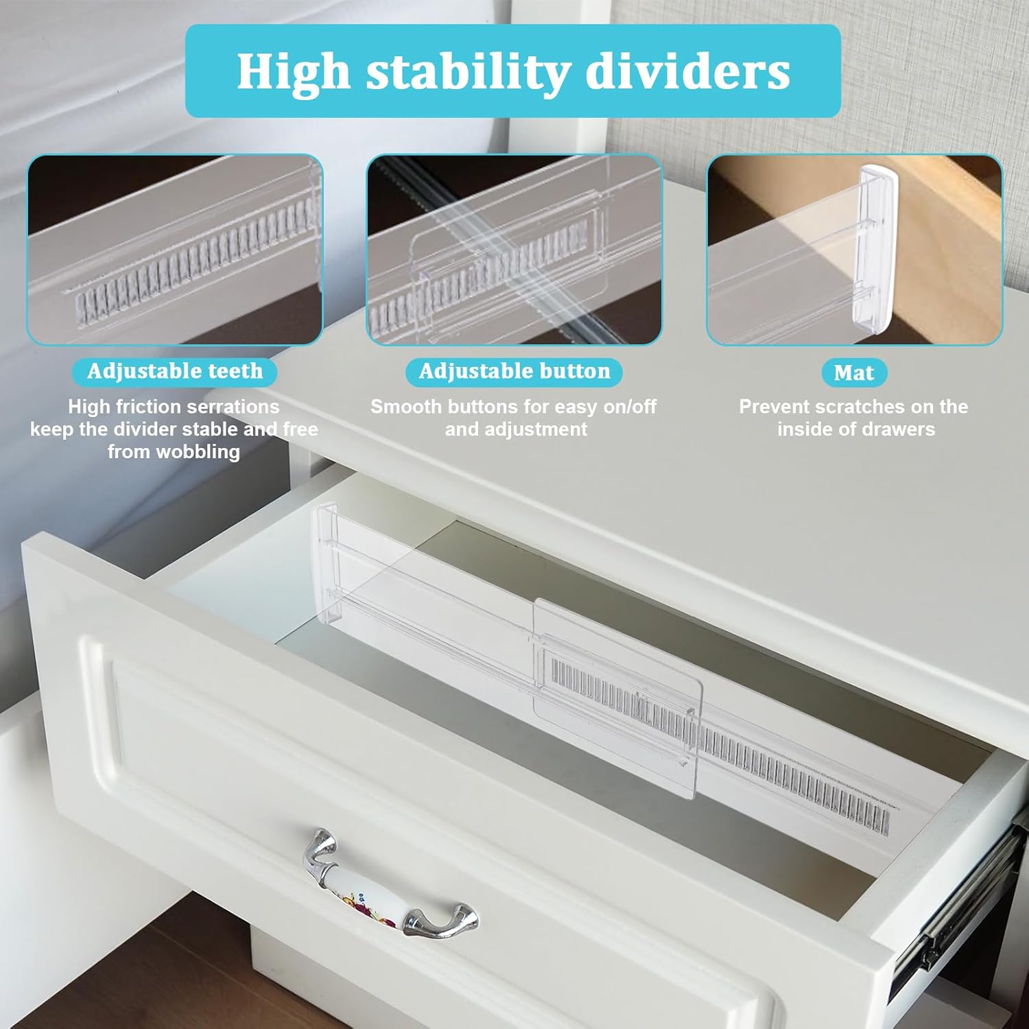 4/6/8/12 Pack Expandable Drawe - Kitchen Gadgets Organizer recension och pris